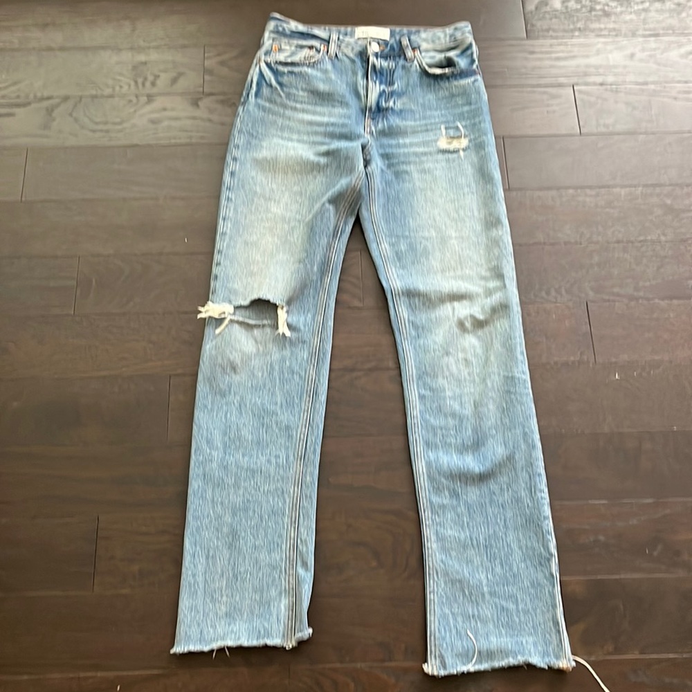 Zara straight leg jeans